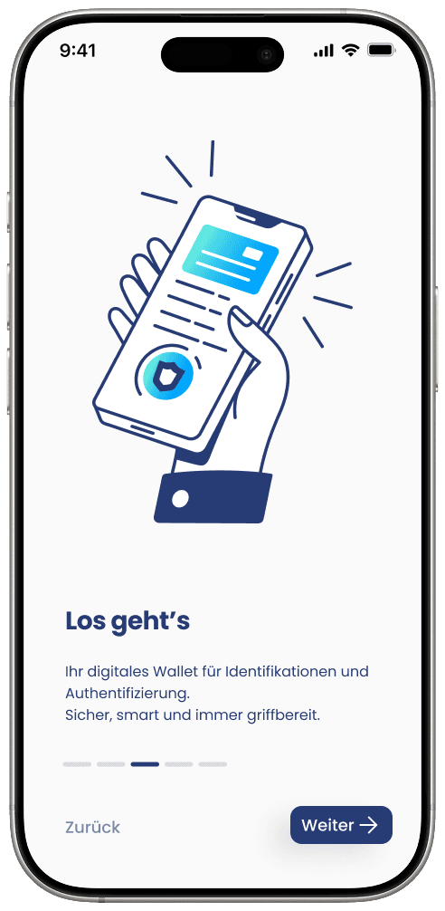 Phone mockup of the Superpower app