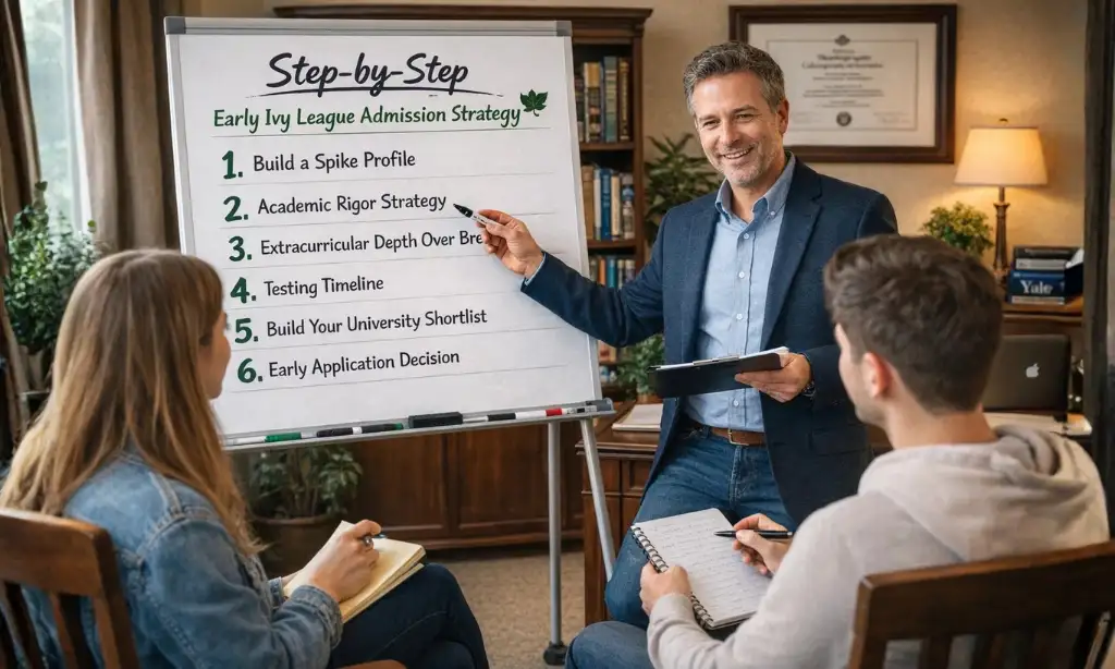 Step-by-Step Early Ivy League Admission Strategy