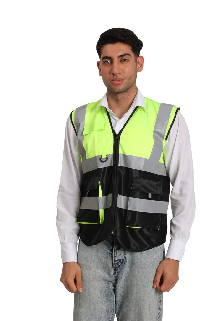SafetyFRST reflective safety jacket product view