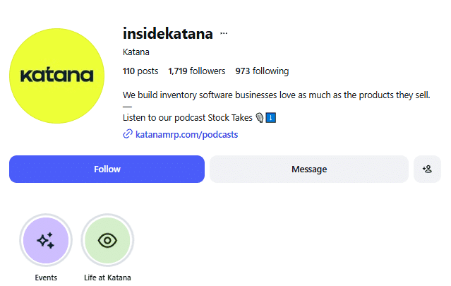 Marketing Spotlight: Katana Marketing Strategy Social Media Strategy