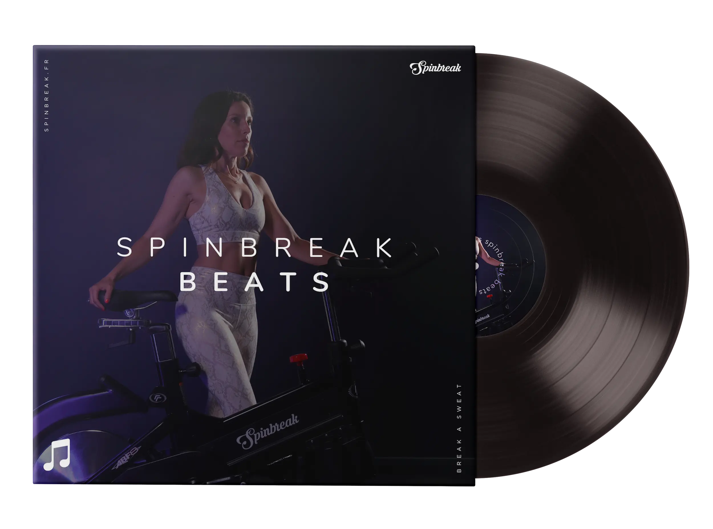 Gold iPhone displaying a habit tracker app interface with cards for journaling, exercise, hydration, and meditation, set against a light grey background.