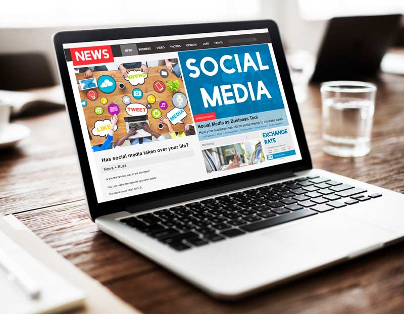 Types of posts on social media