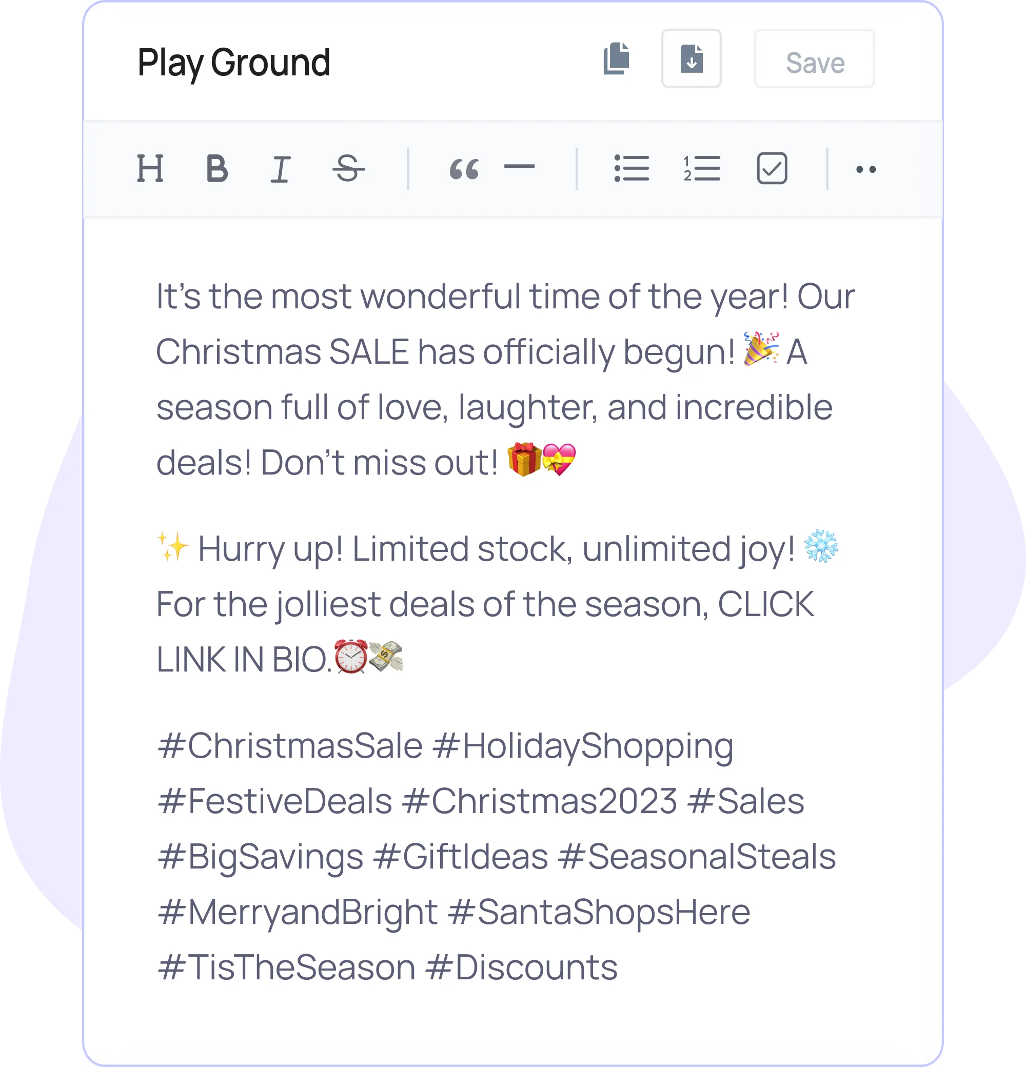Instagram Caption Generator Step-3