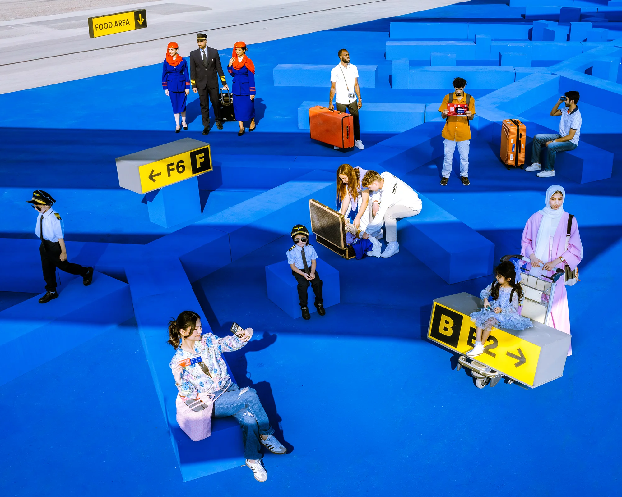 A mockup of a Macbook with the header of the website