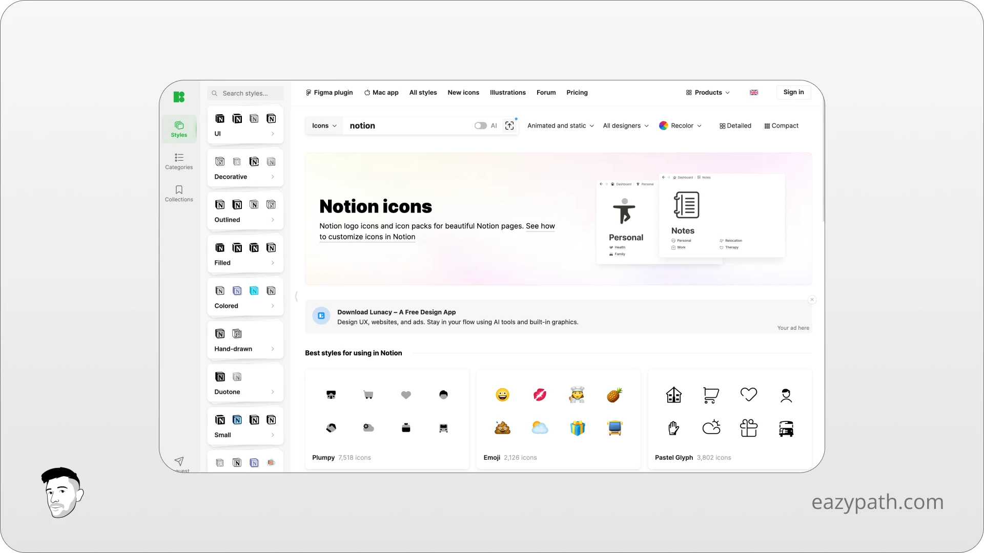 Icons8 Notion Icons Free