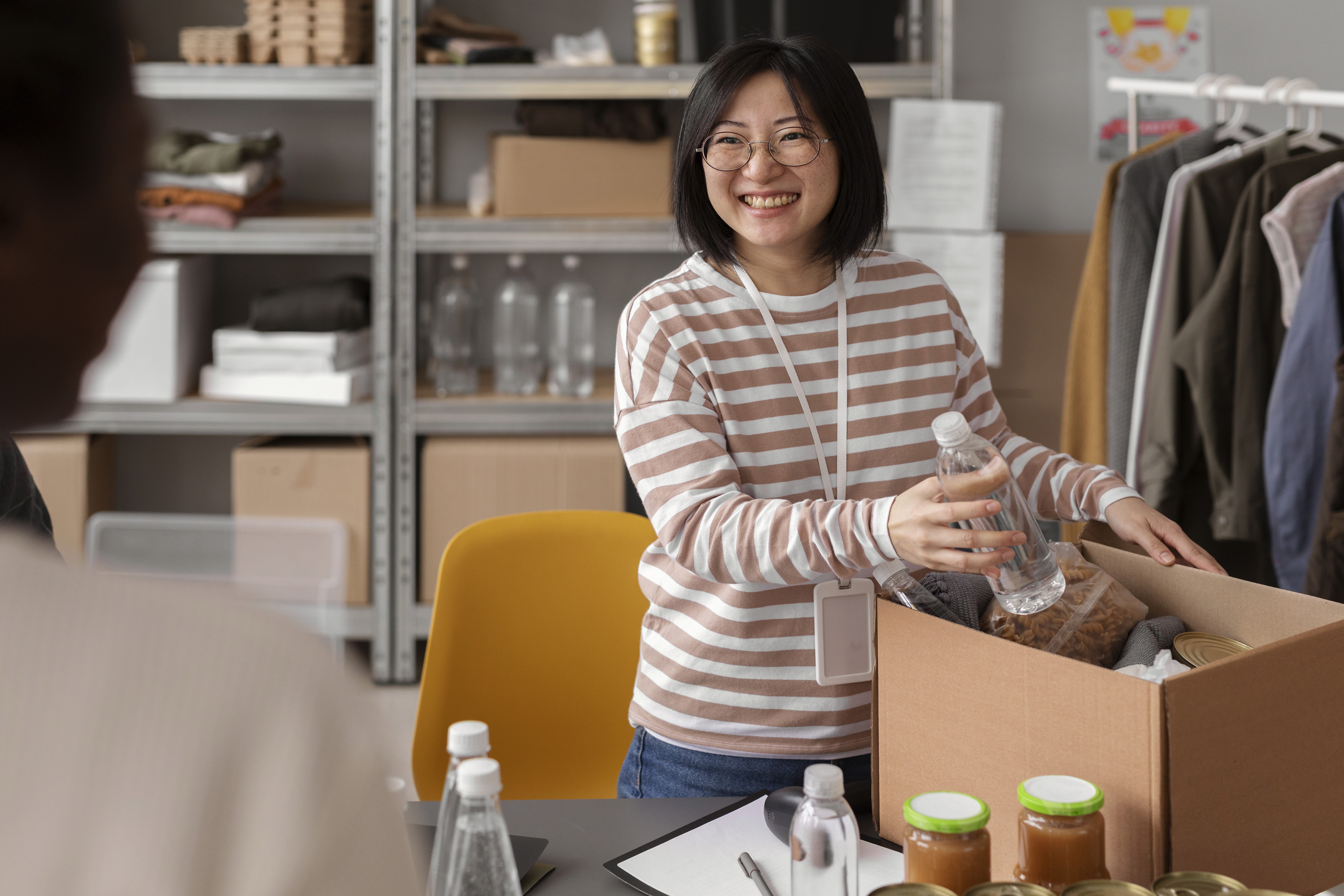 cooked food with banana wrap on brown basket