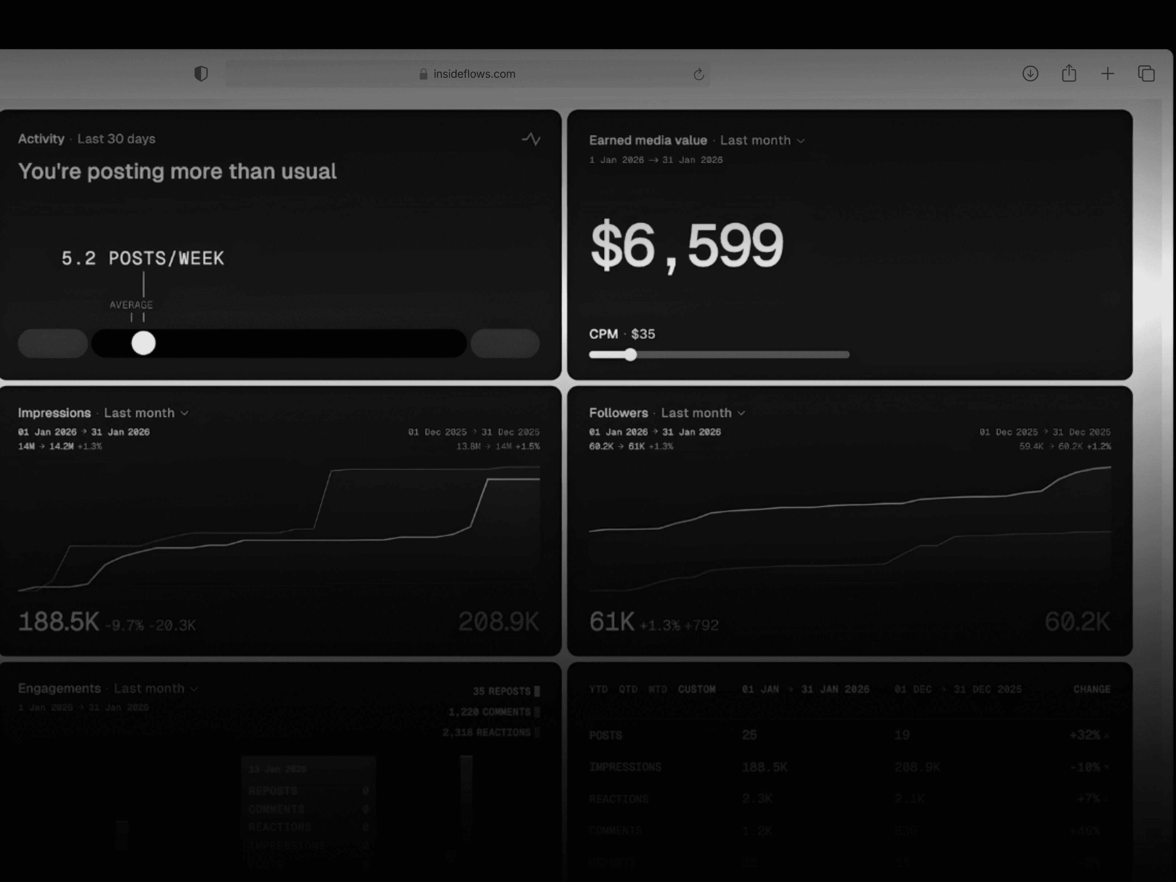 Three colleagues sitting around a table, smiling and discussing work with laptops open in front of them during a team meeting.