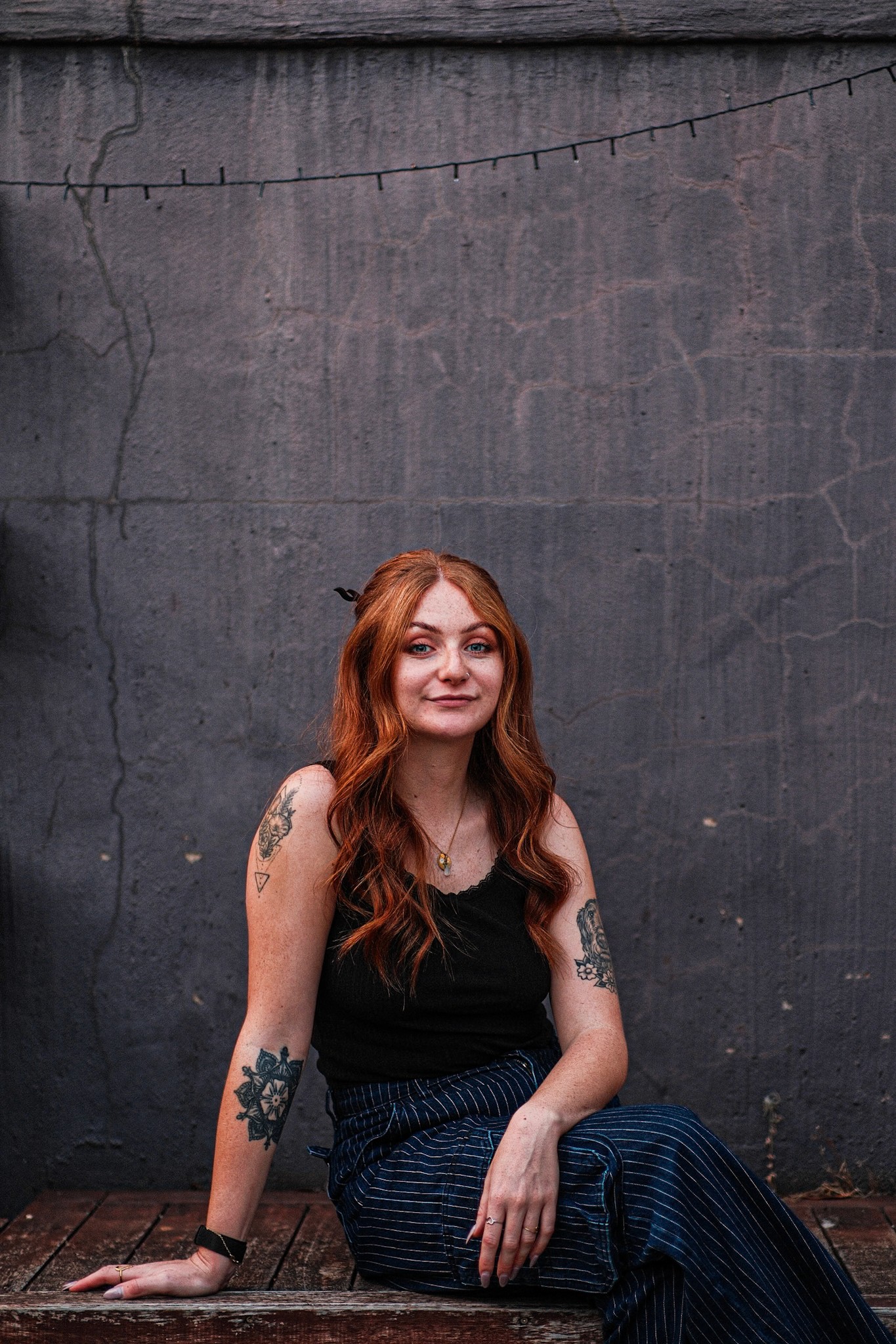 Commercial photography by JamesTheLyon for PixelSpaces — events, gigs, headshots, people, and architecture — headshot of actor actress for extra movie tv star ginger model girl woman with long curly hair