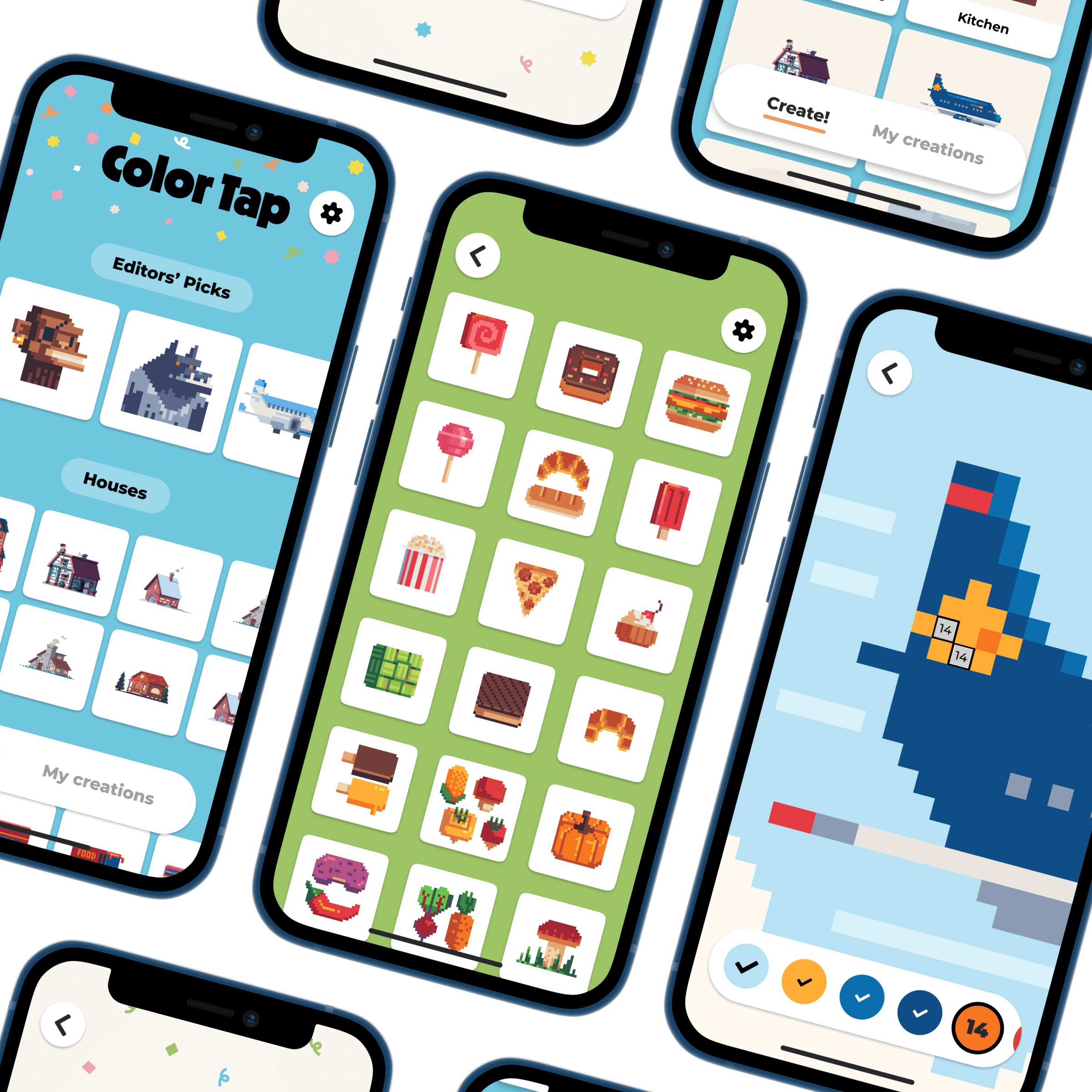 Color Tap - Color by numbers game