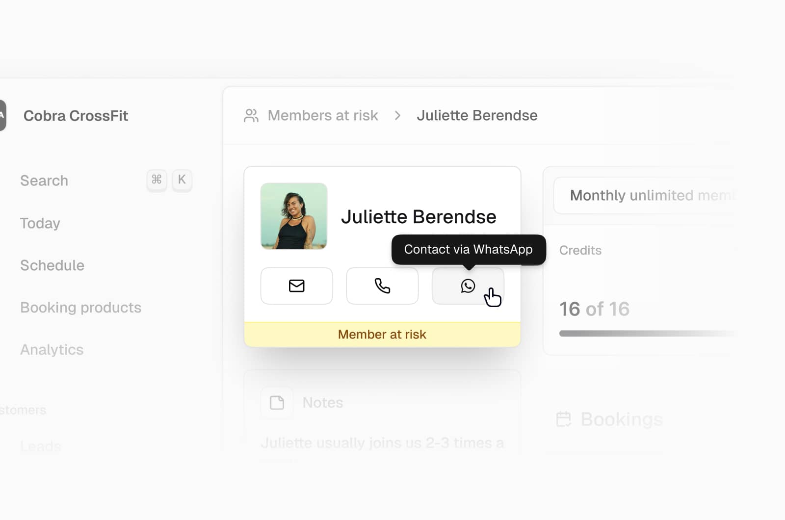Reactivate your members by sending them a personal message