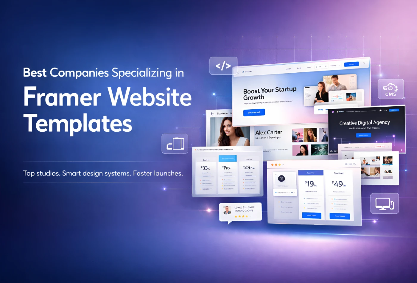 Framer Website Templates Companies