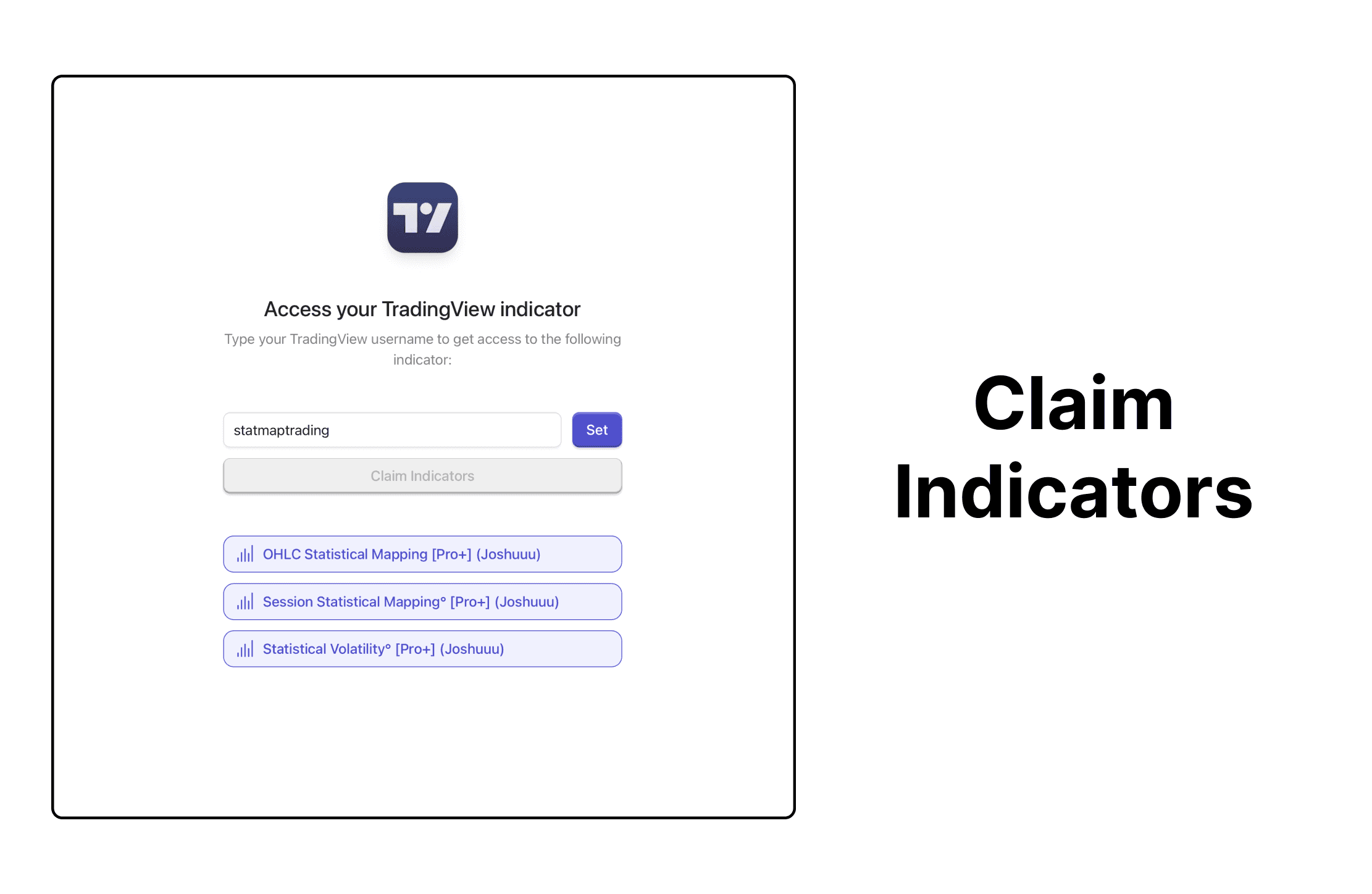 Claiming Indicator Access