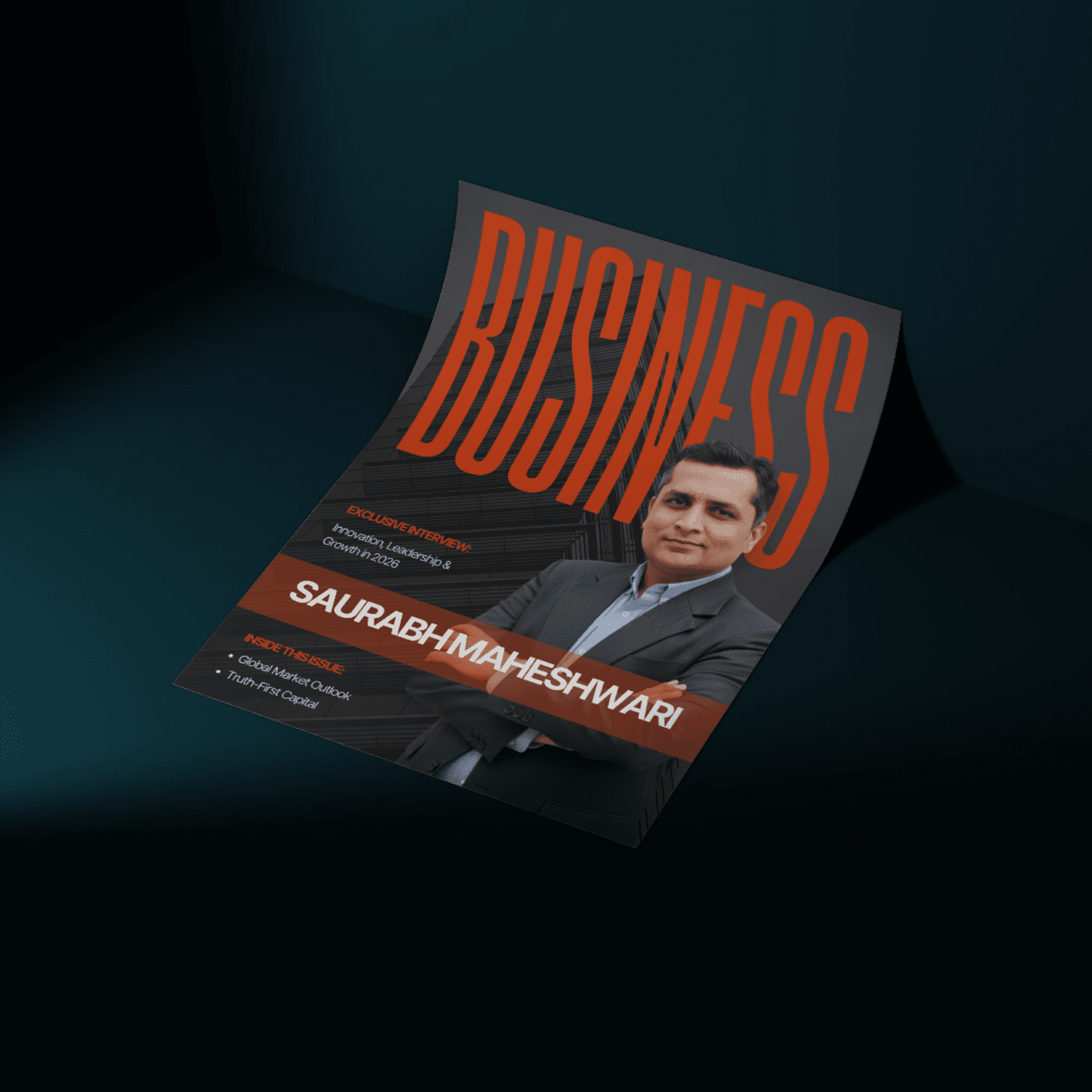 Minimal pastel courtyard with an arched niche, soft shadows, and a tropical plant by a reflective pool.