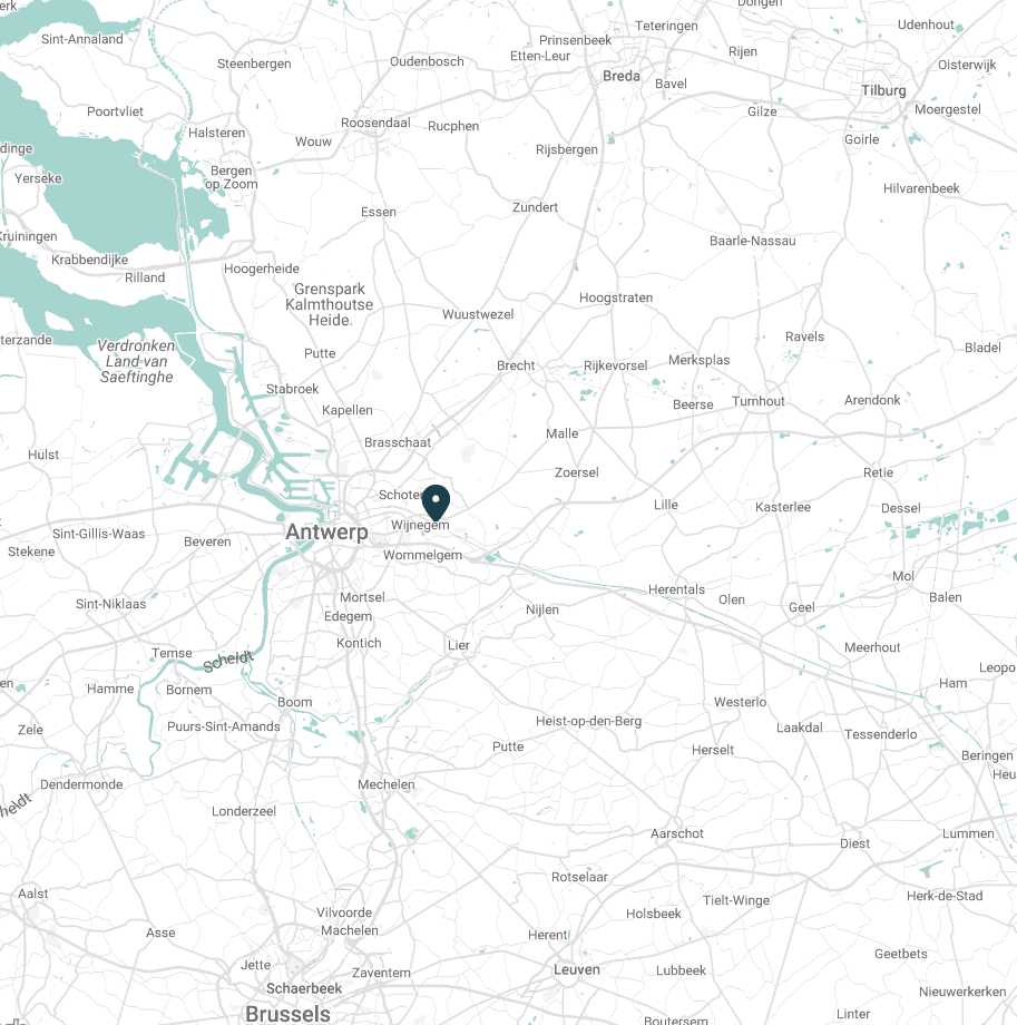 Map JUUST Marketing Wijnegem Belgium