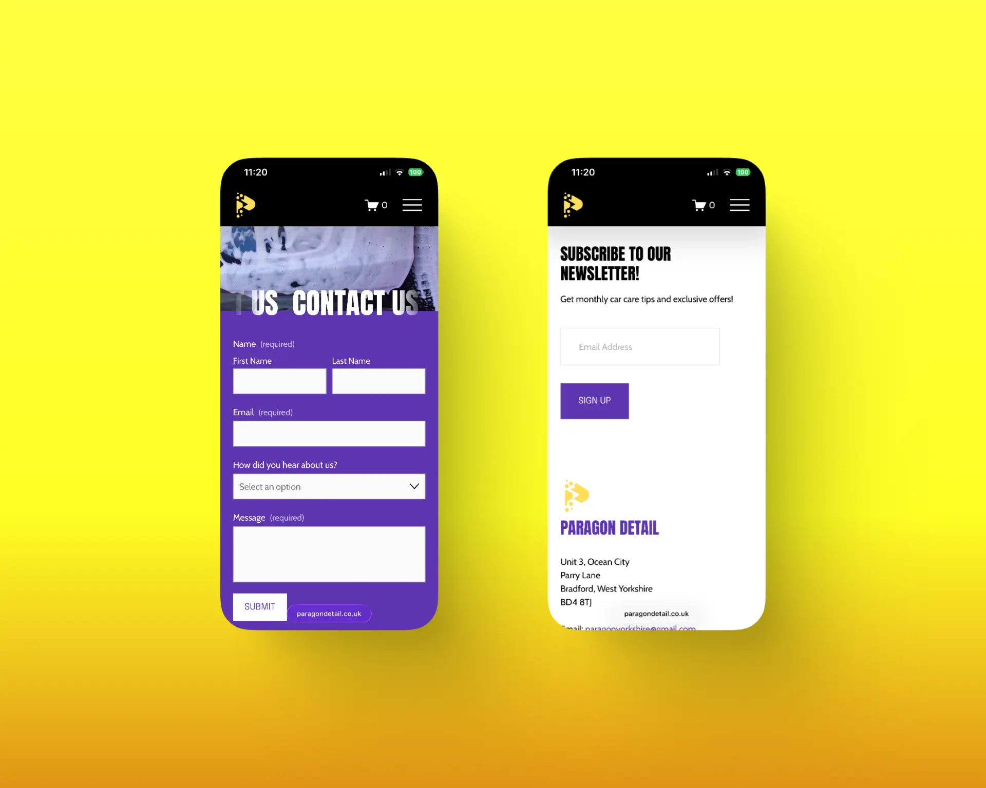 website template image