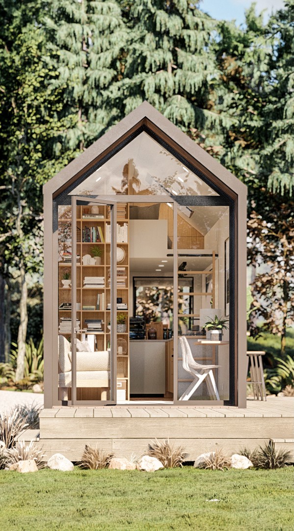 Tiny Haus 6m/20ft Gable shaped tiny house