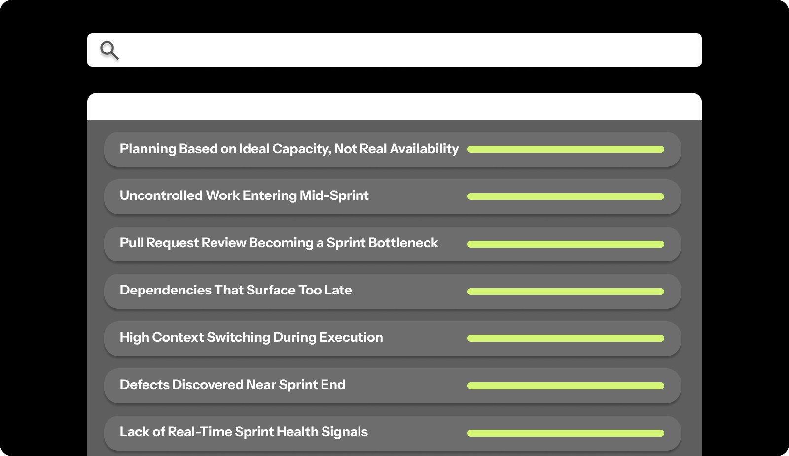 Common Sprint Inefficiency Problems