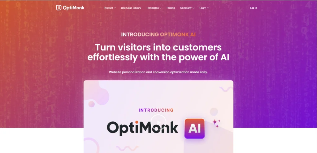 OptiMonk AI