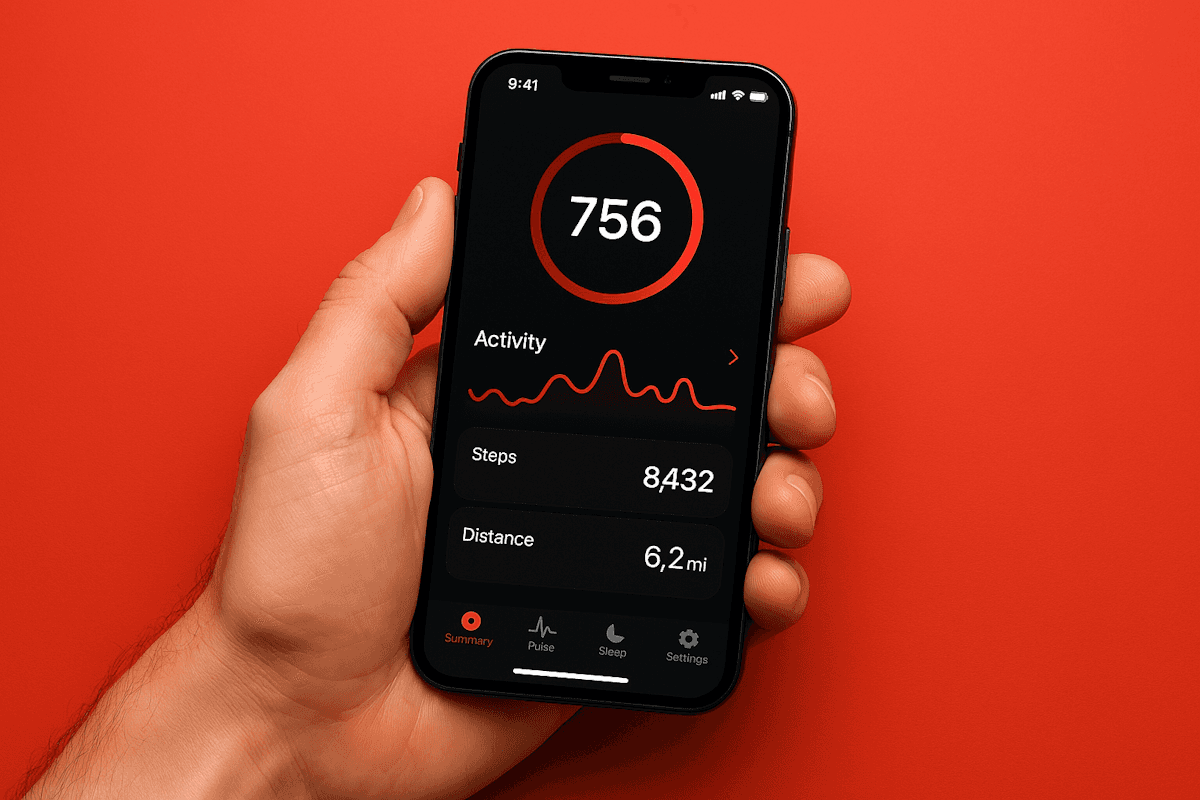 AI operations dashboard shown in a polished desktop display mockup