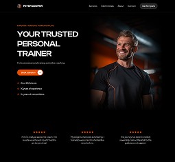 Empower Framer Website Template Homepage 