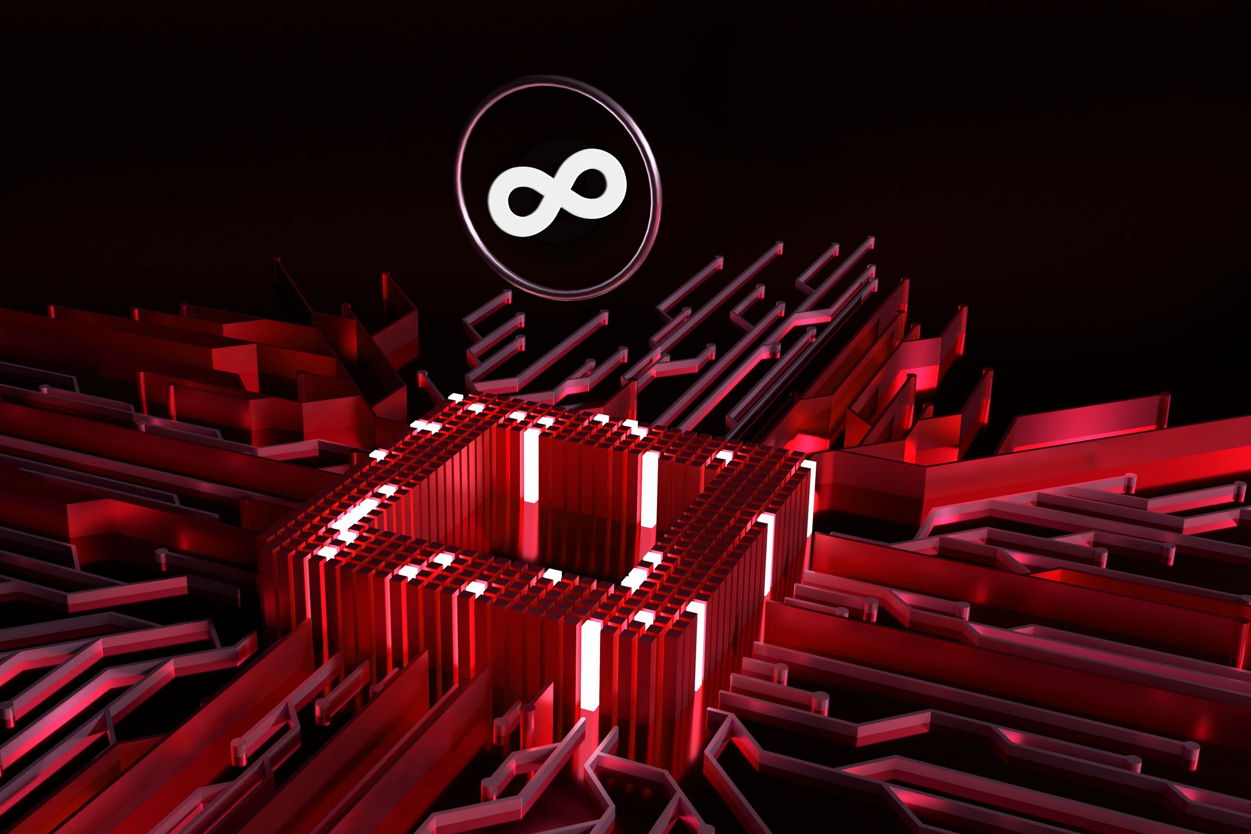 Illustration of Cuboids and Planes Stacked Layer by Layer