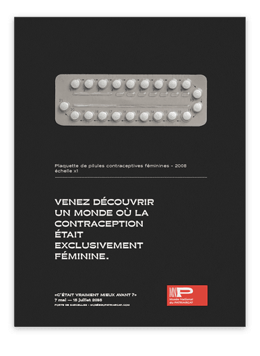 Une plaquette de pilules contraceptives