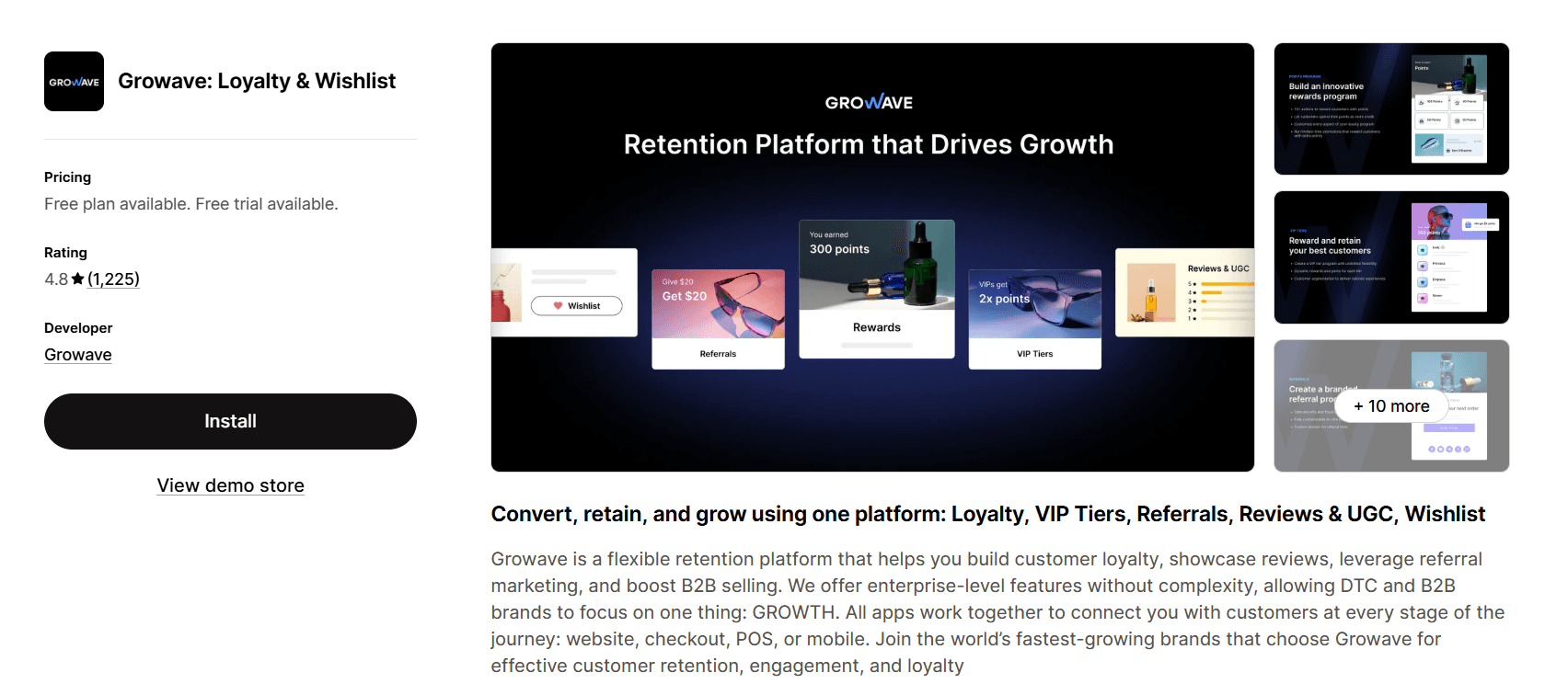 Growave: Loyalty & Wishlist