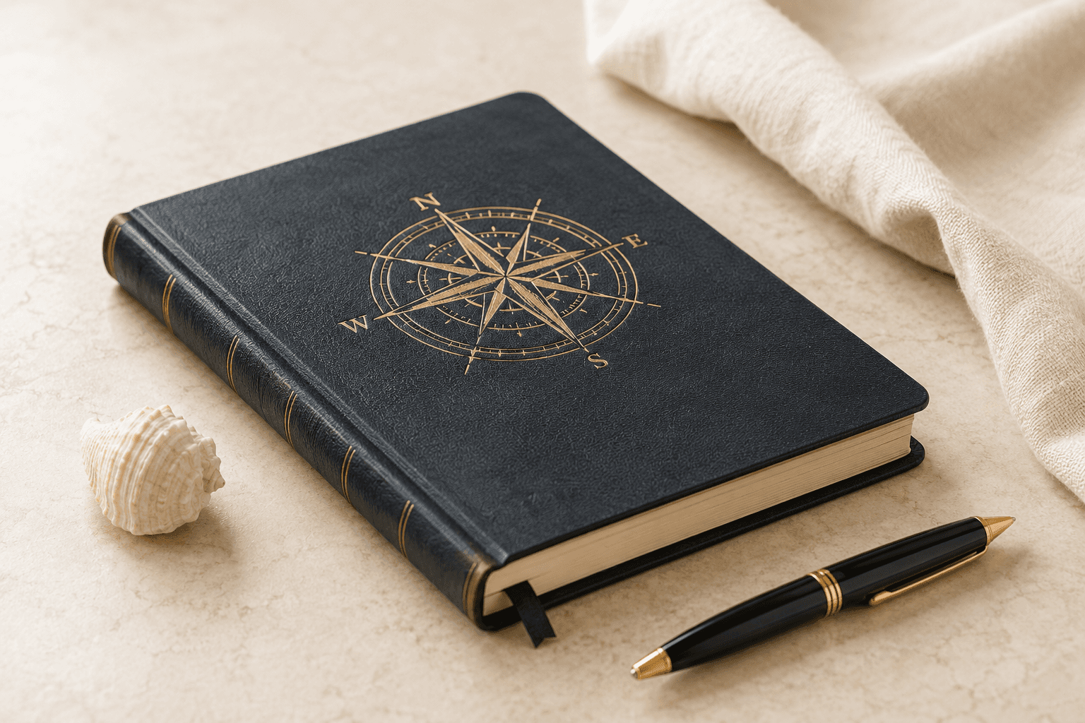 Journal and pen