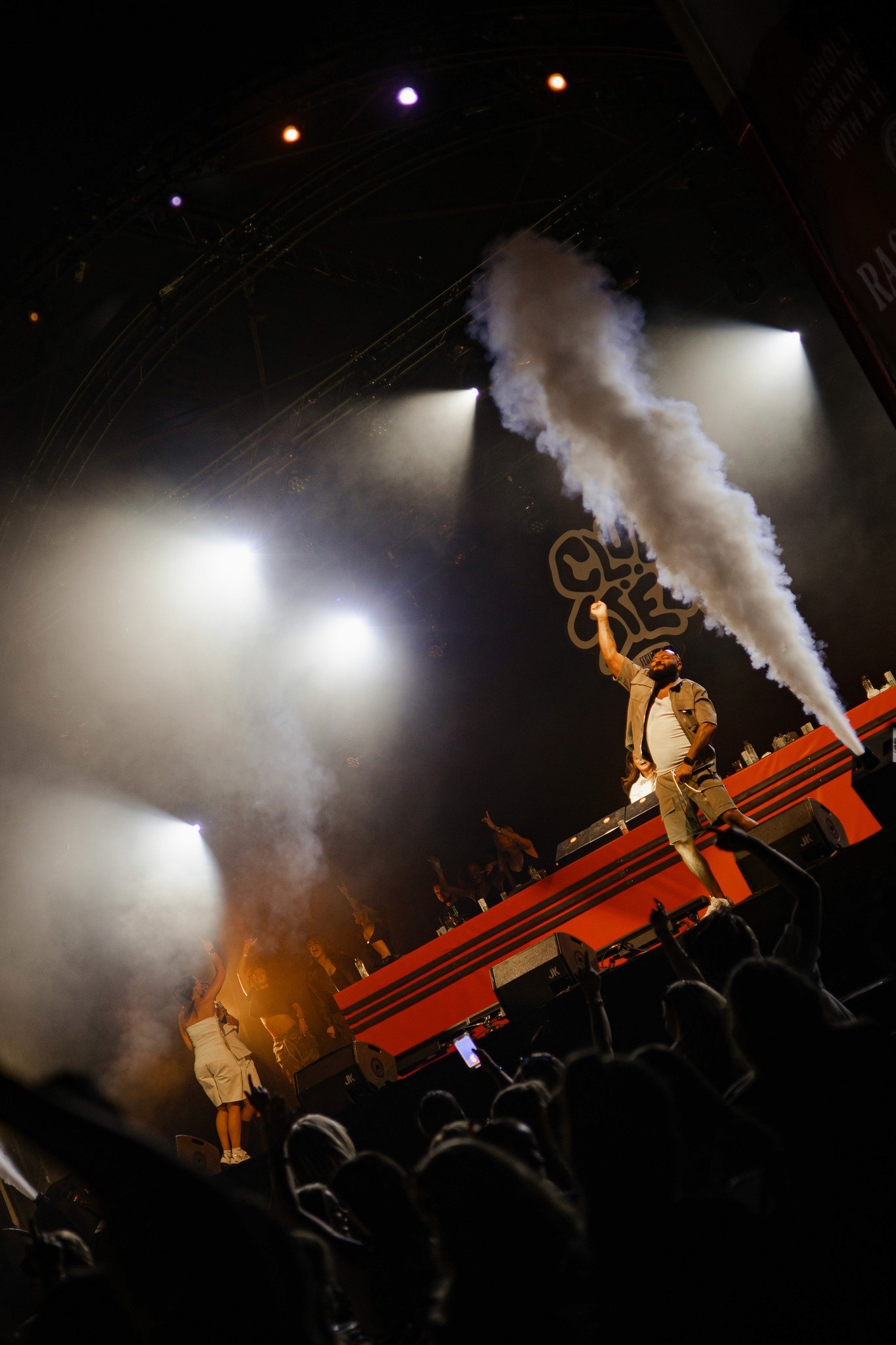 music festival stage