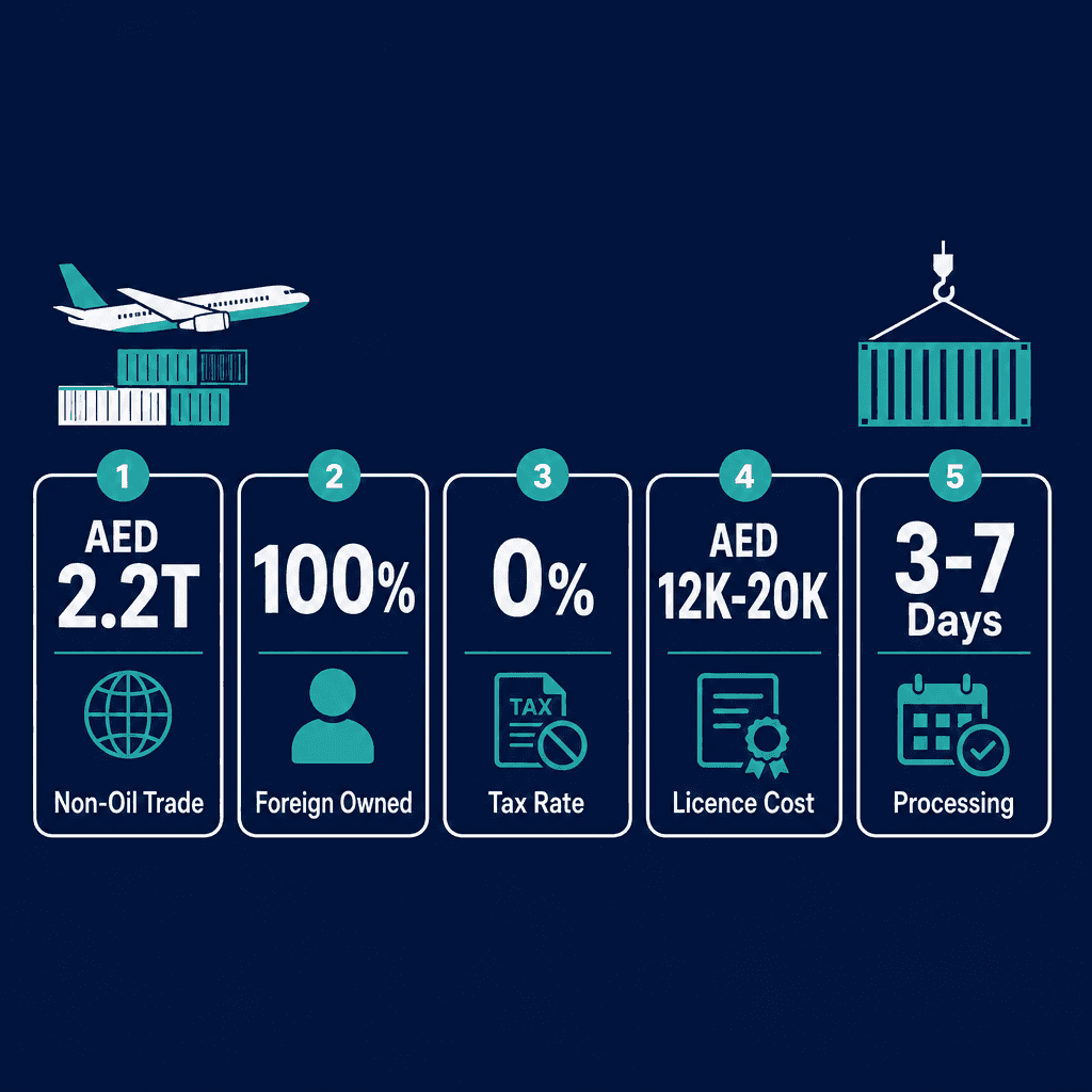 Infographic: How to Get a General Trading Wholesalers Trading License in Dubai