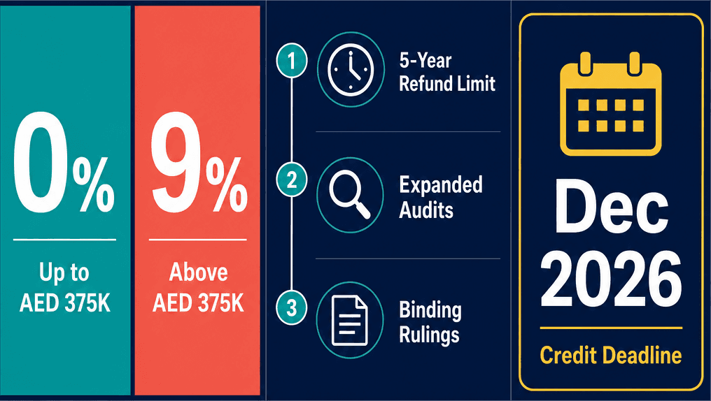 Infographic: UAE Corporate Tax Changes 2026: What Businesses Need to Know
