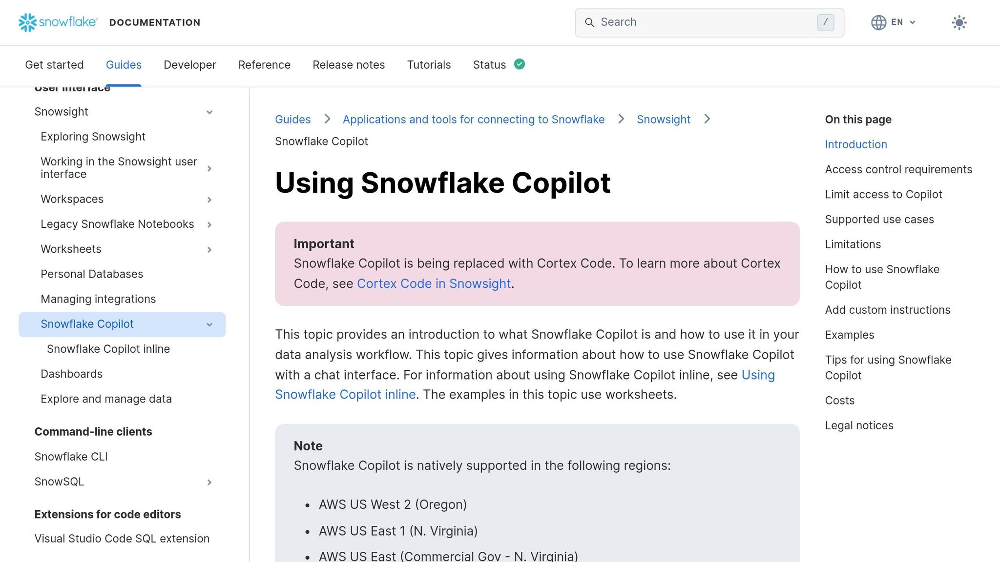 Snowflake Copilot
