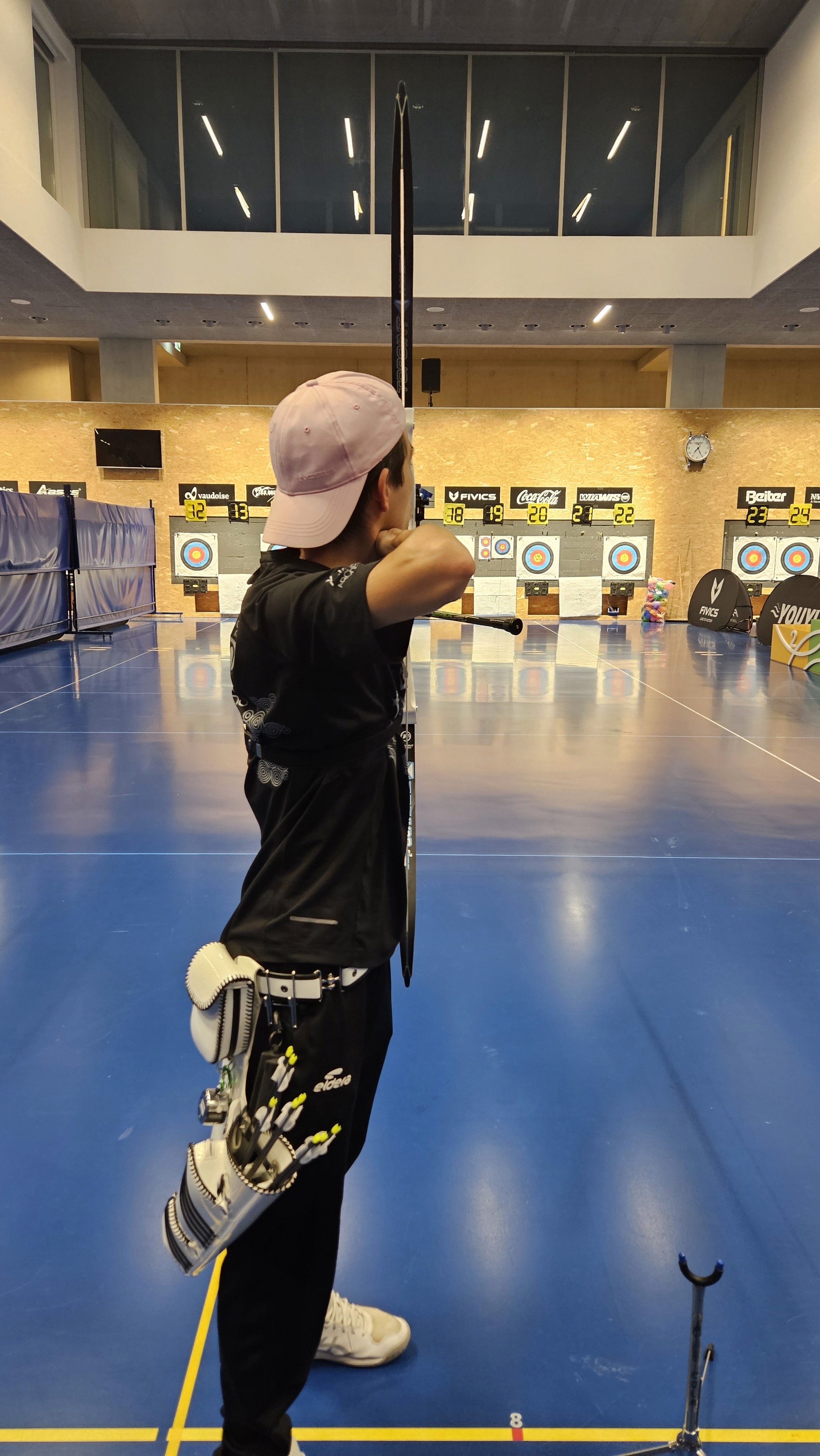 Mehdi in training