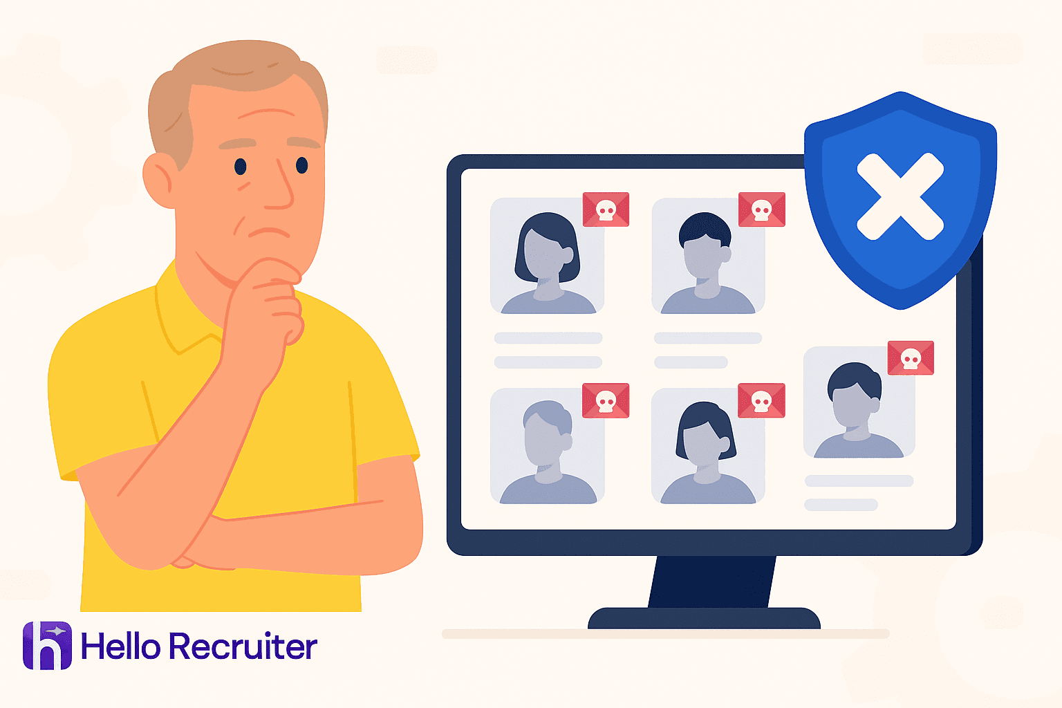 Hello Recruiter helps you stop spam applications