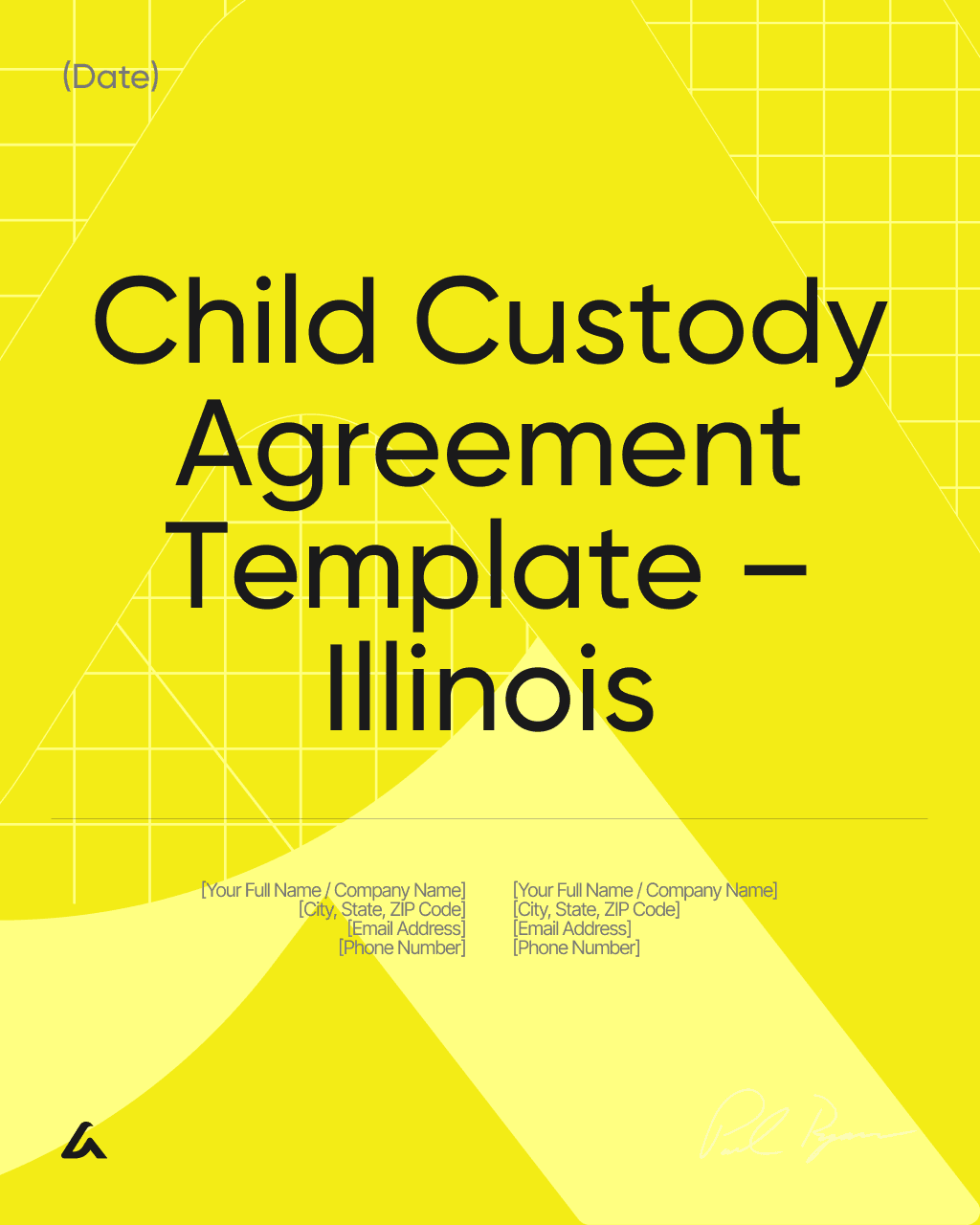 Child Custody Agreement Template – Illinois