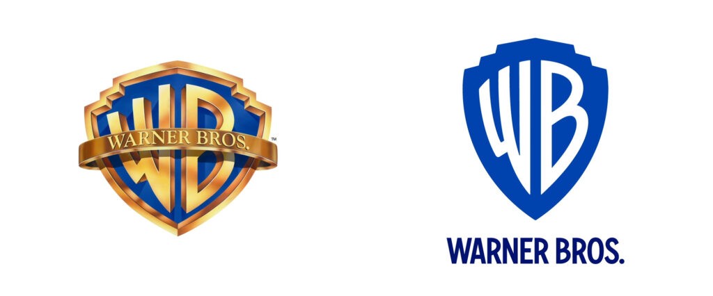 Warner bros logo redesign