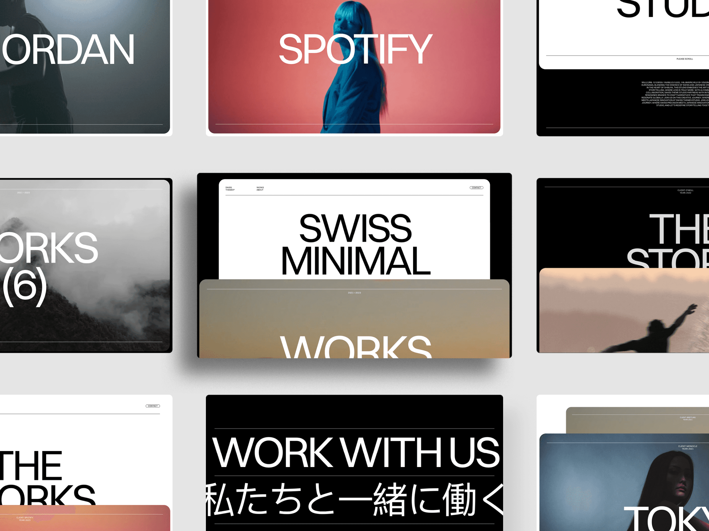 Swiss Minimal: Minimal Portfolio Template