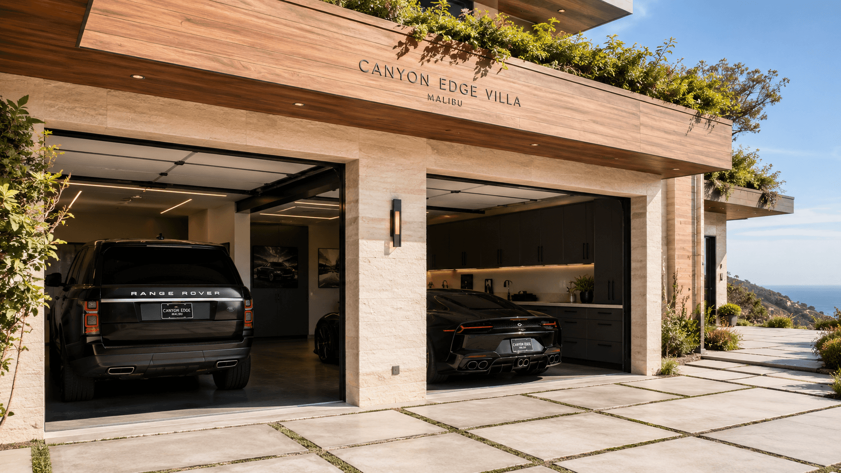 Exterior view of the Canyon Edge Villa