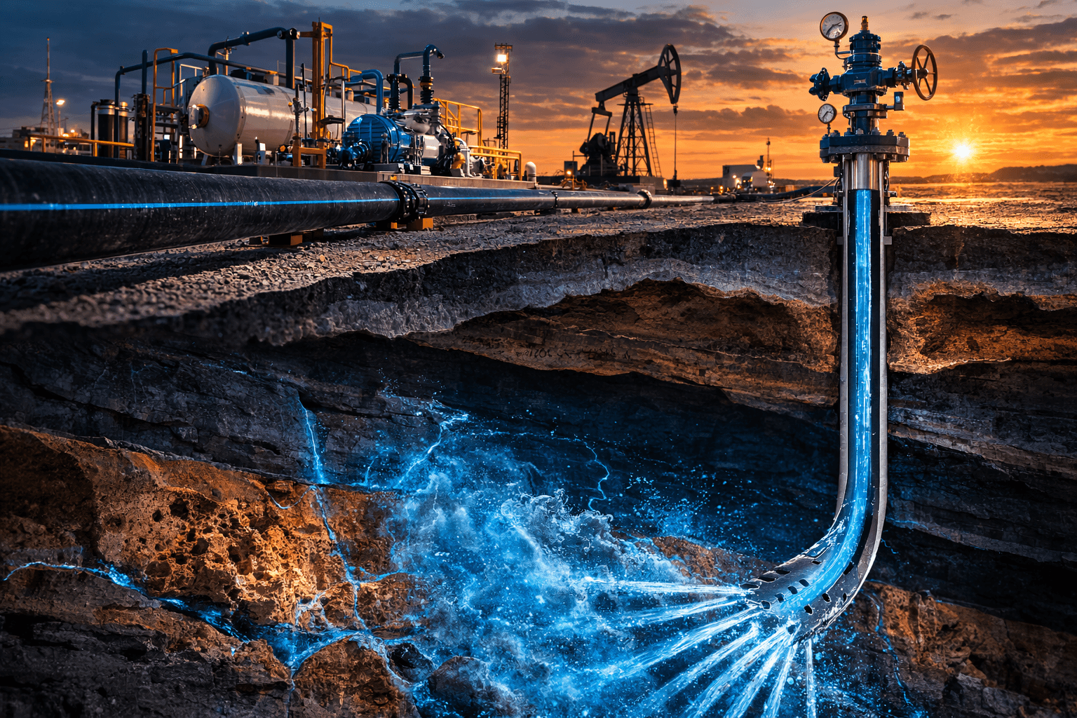 a large machine in a large building