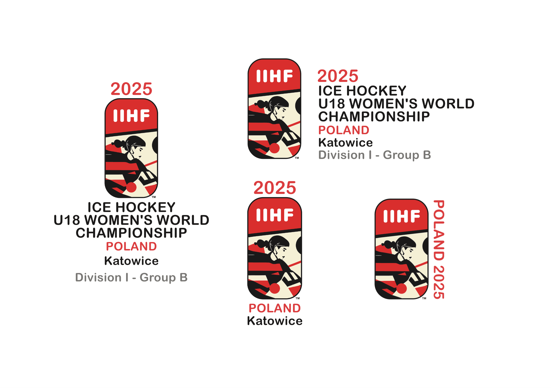 logo koncepcyjne na mistrzostwa kobiet w 2025