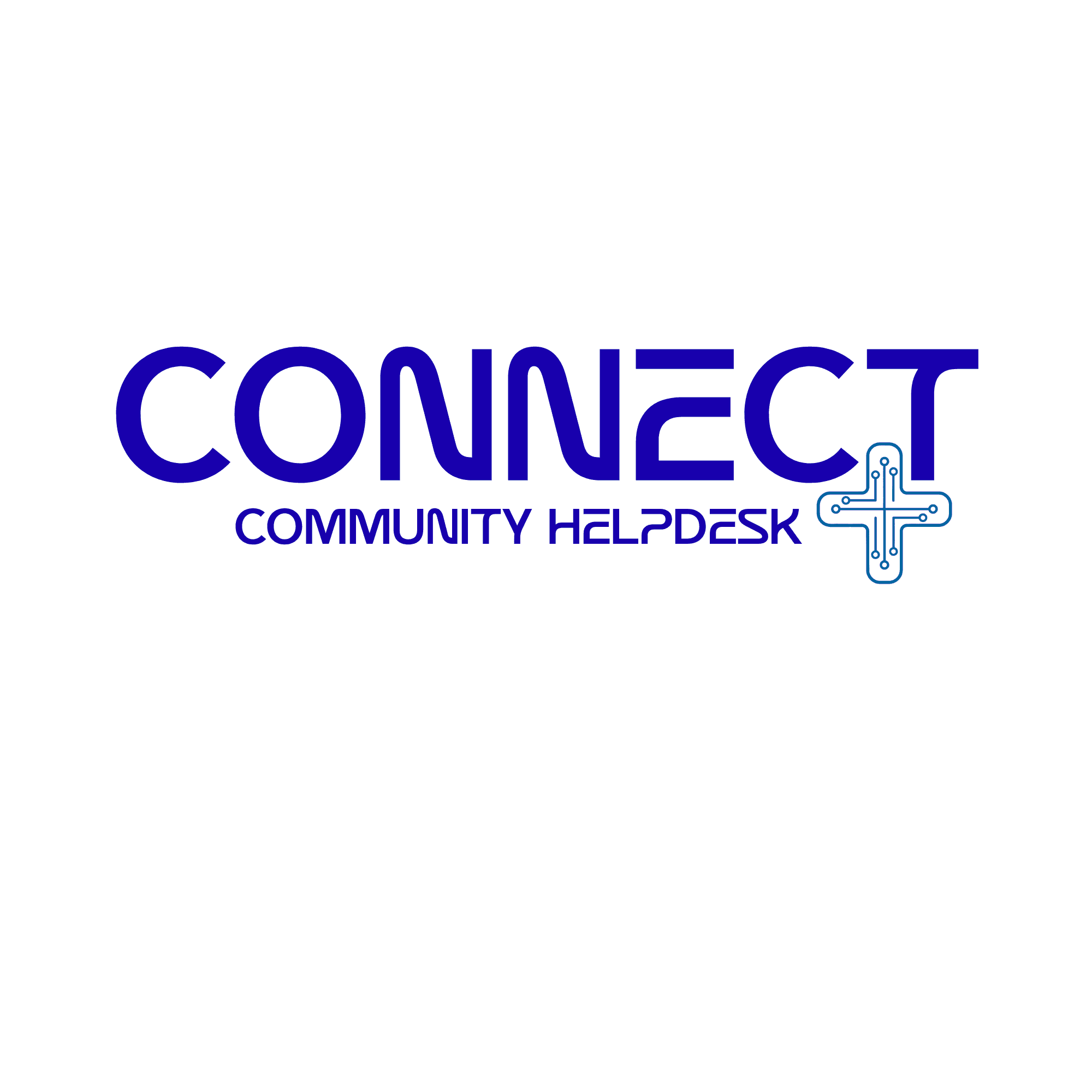 CONNECT+ community help desk logo