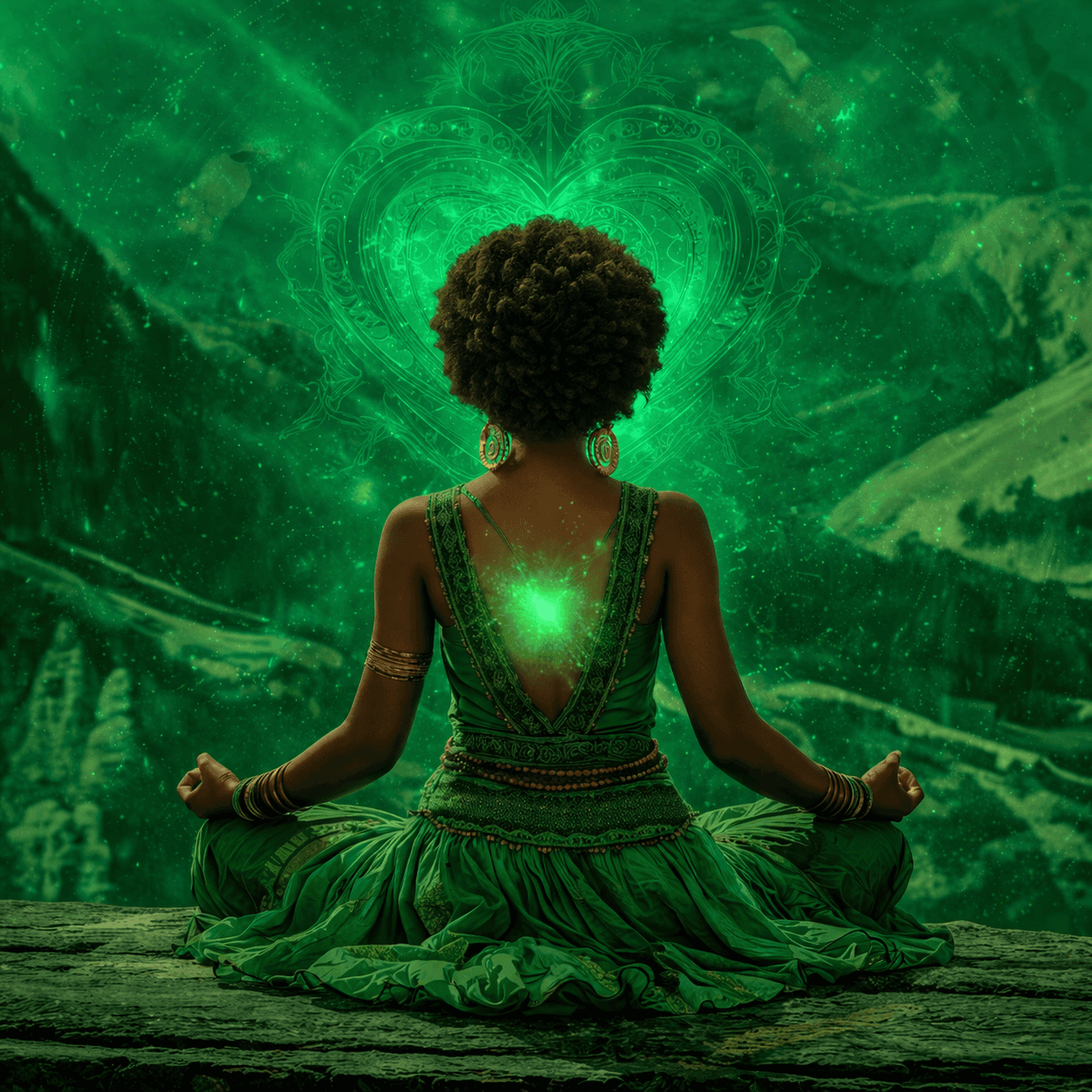 Close-up of lush, dark green leaves, some glossy and wet, against a muted background.