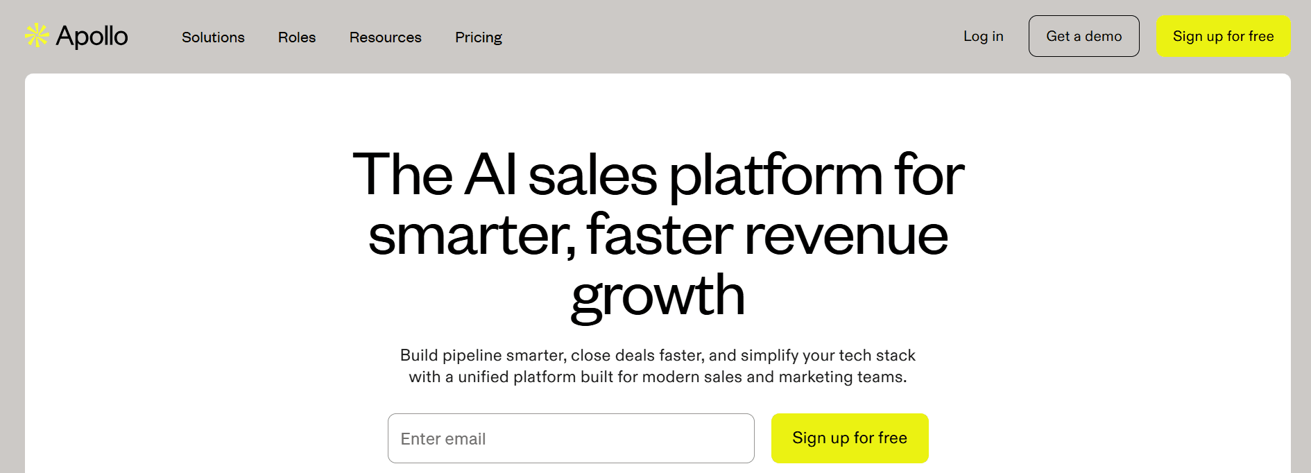 apollo ai - Top AI Agents for Go-to-market Strategies