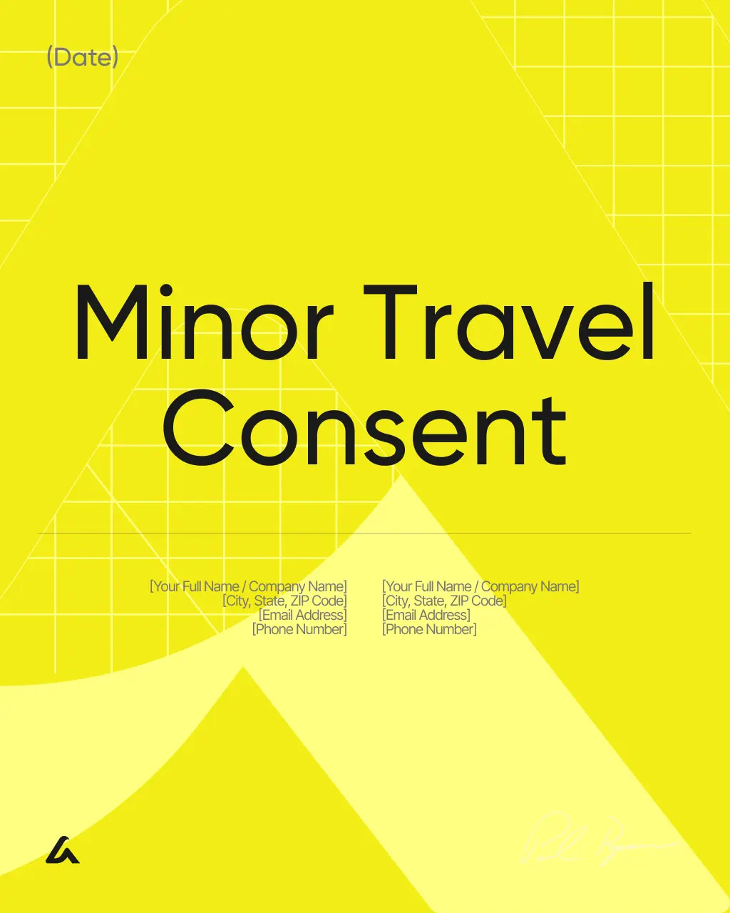 Minor Travel Consent