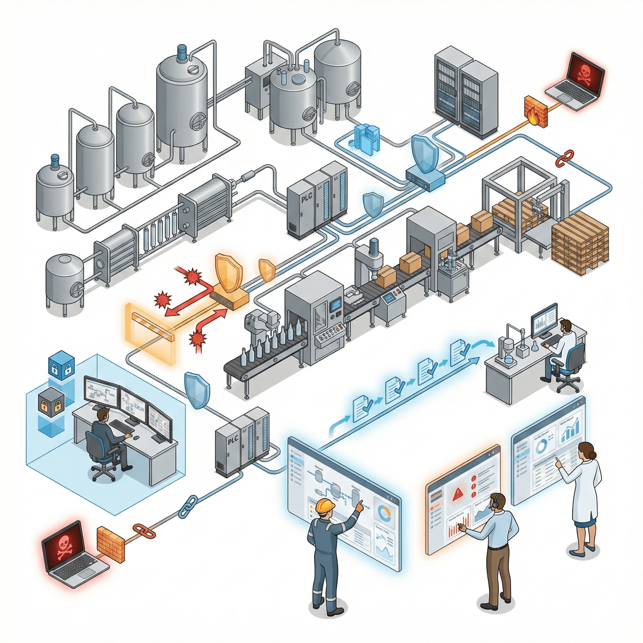 Threats to production, safety and brand