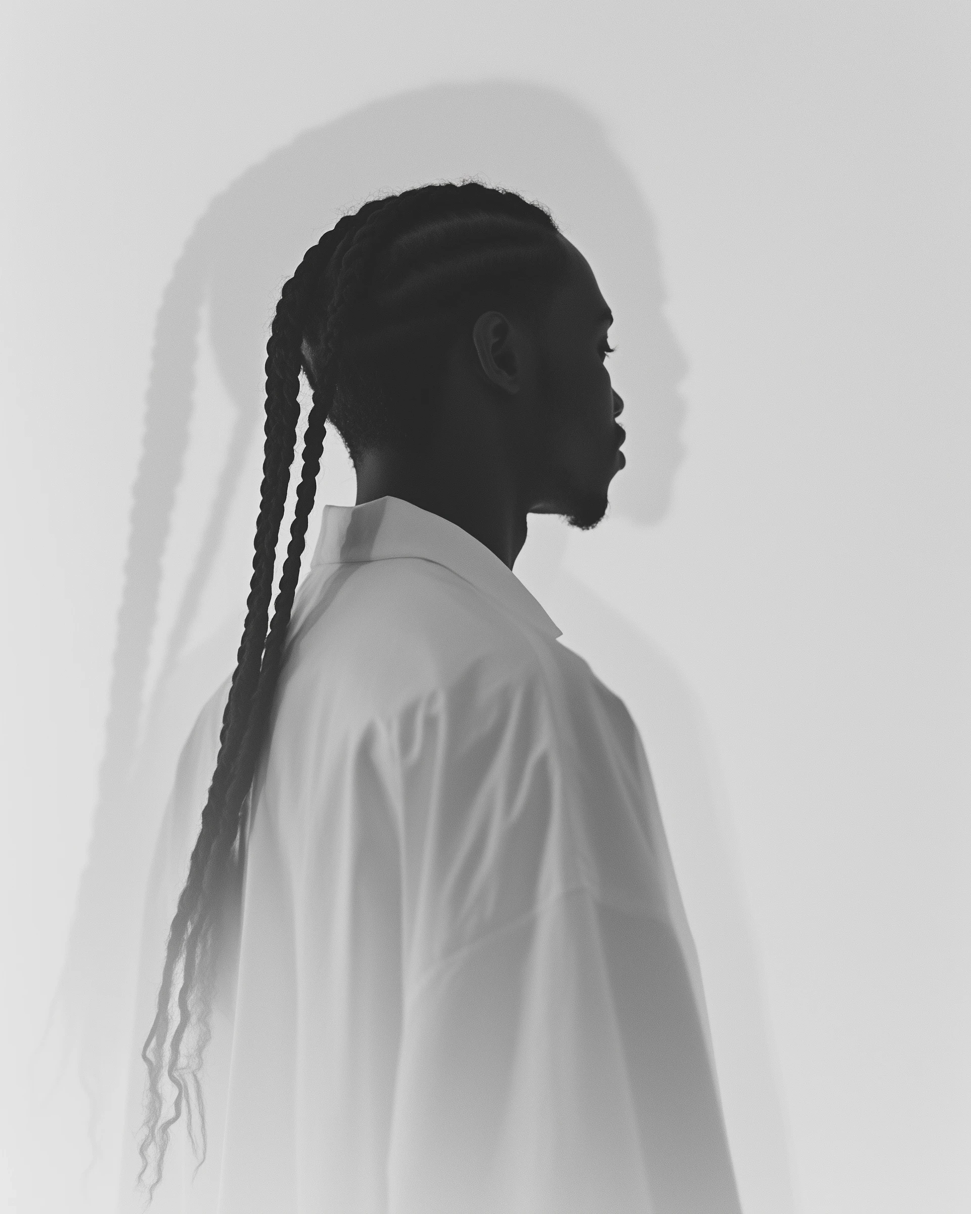 A blur image of a man