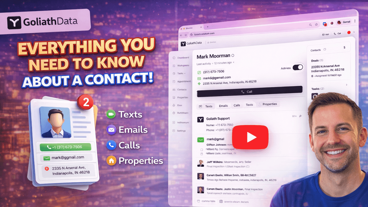 Goliath Contact Details Page