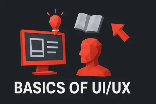 Stylized illustration of business professionals and a humanoid robot interacting with digital dashboards displaying analytics and profiles