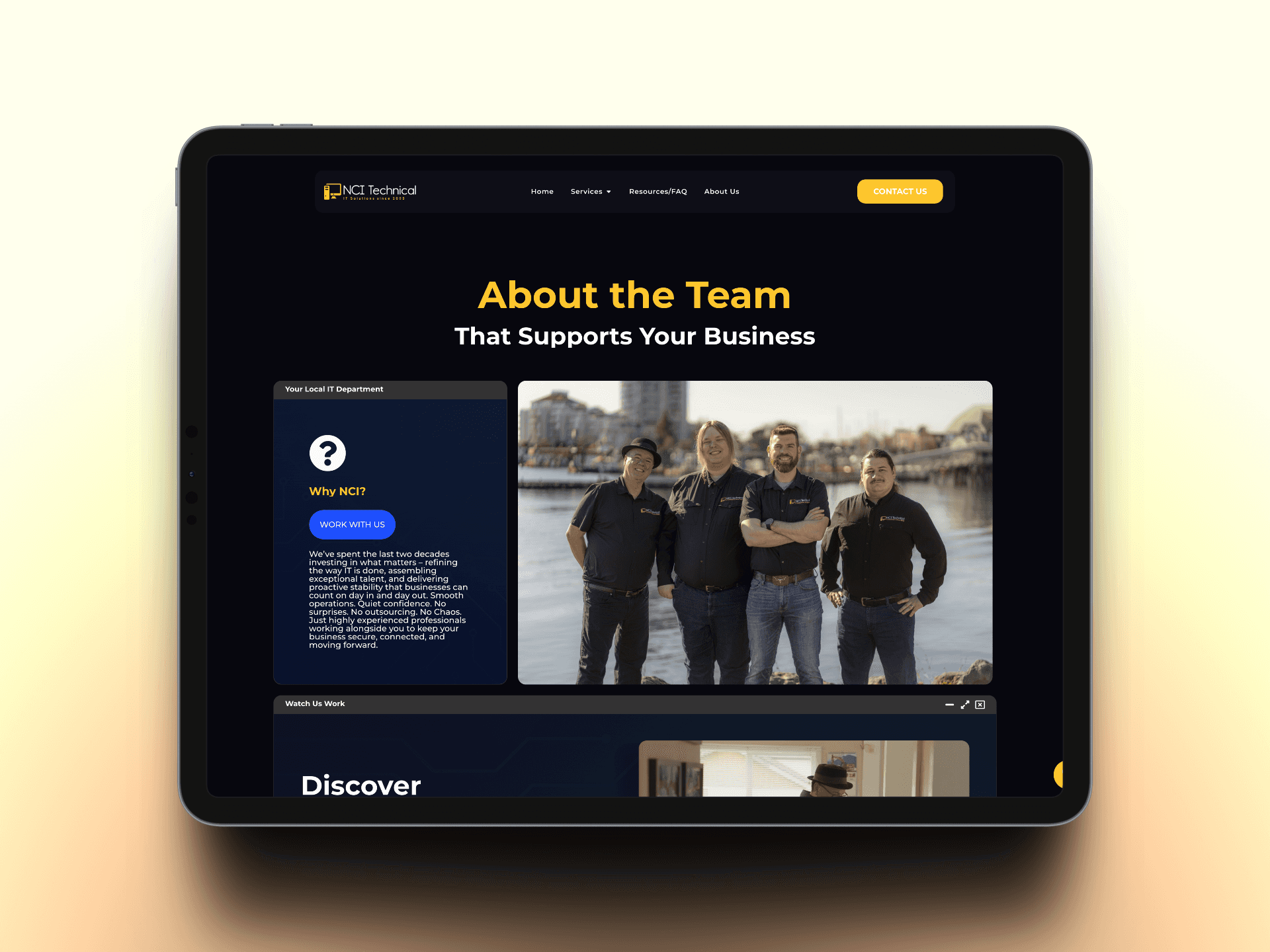 NCI Technical about us - Mindsai
