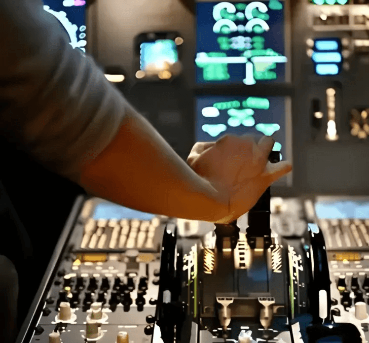 Smiling young man with short hair poses against a dark background, wearing a green button-up shirt.